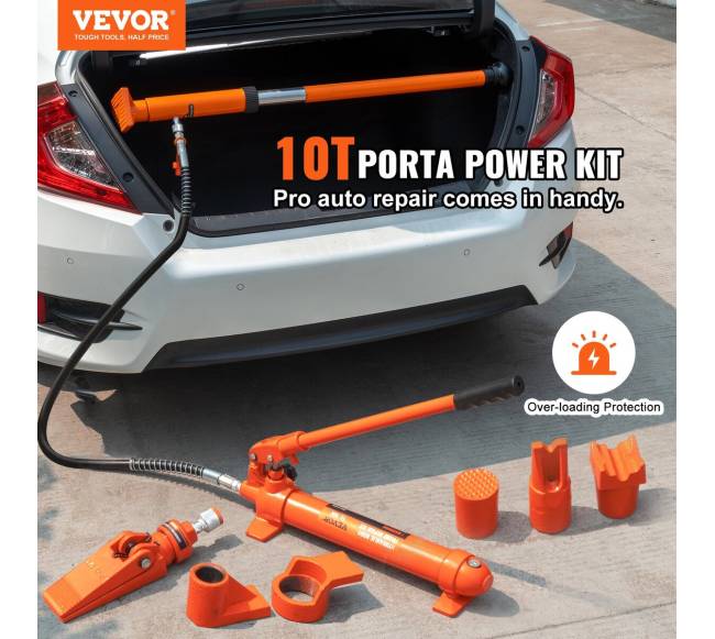 10 tonų hidraulinis domkratas su pompa1