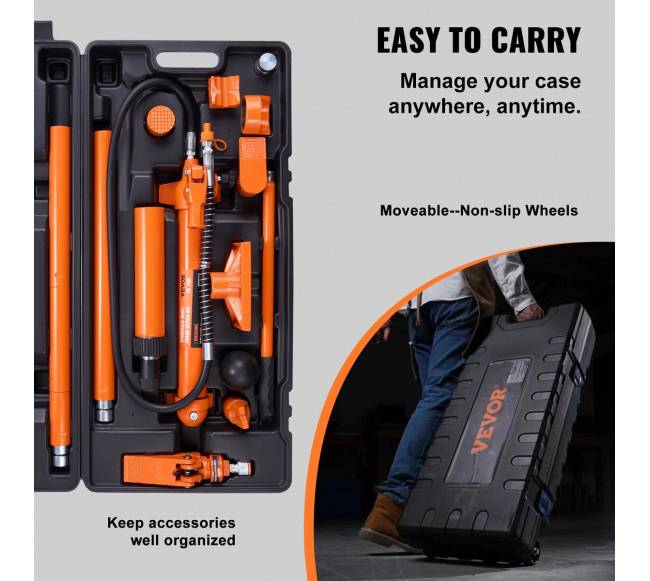 10 tonų hidraulinis domkratas su pompa4