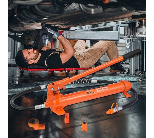 10 tonų hidraulinis domkratas su pompa7