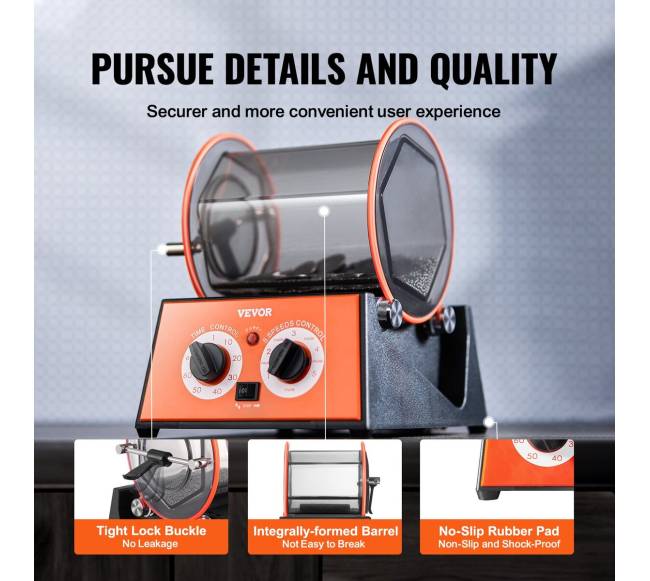 5 kg rotacinis poliruoklis papuošalams5