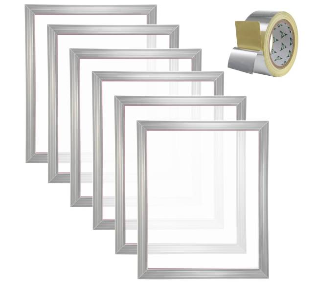 Šilkografijos rinkinys su aliuminio rėmais8