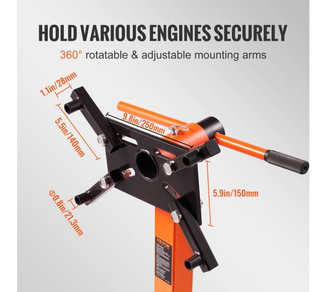 Variklio stovas su 360 laipsnių galvute2