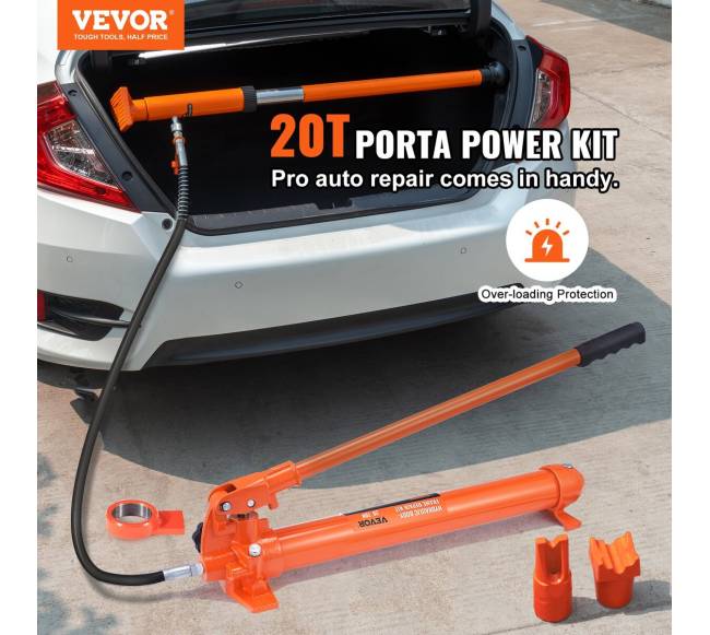 20 tonų hidraulinis keltuvas su oriniu siurbliu1