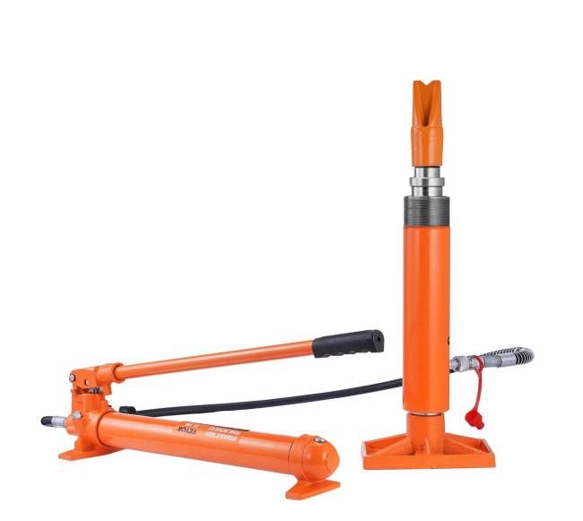 20 tonų hidraulinis keltuvas su oriniu siurbliu8