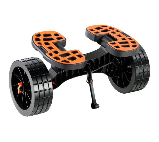 Tvirta baidarių transportavimo vežimėlis, 145 kg apkrova0