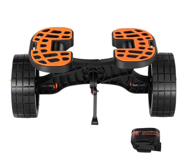 Tvirta baidarių transportavimo vežimėlis, 145 kg apkrova8