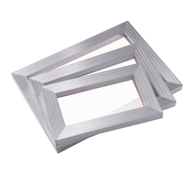 Šilkografijos rinkinys: 3 aliuminio rėmai10