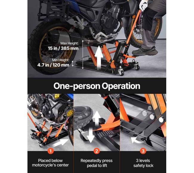 Motociklų hidraulinis domkratas 700 kg2