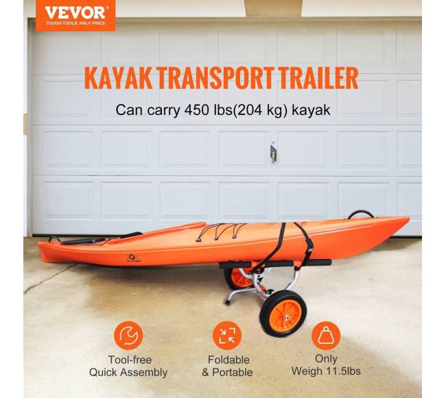 Kanojų vežimėlis su reguliuojamu pločiu ir atrama1