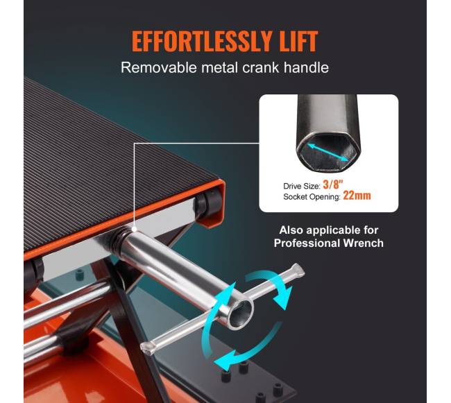 Motociklų keltuvas su žirklių domkratojumi4