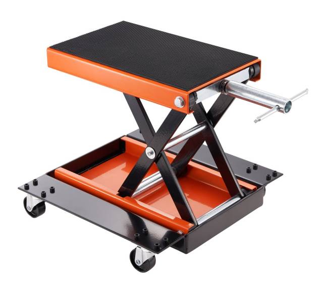 Motociklų keltuvas su žirklių domkratojumi10