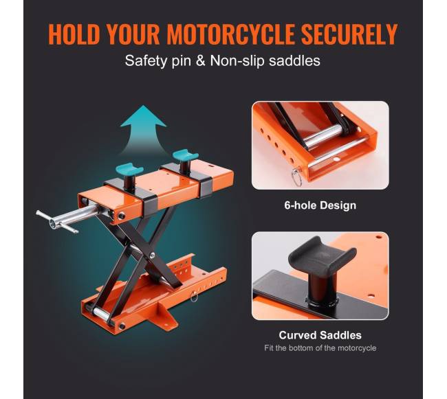 Motociklų keltuvas žirklės 500 kg2
