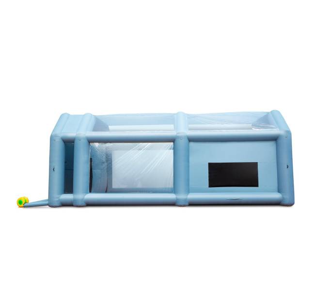 Pripučiama dažymo kabina su filtrais 8x4.5x3.3m10