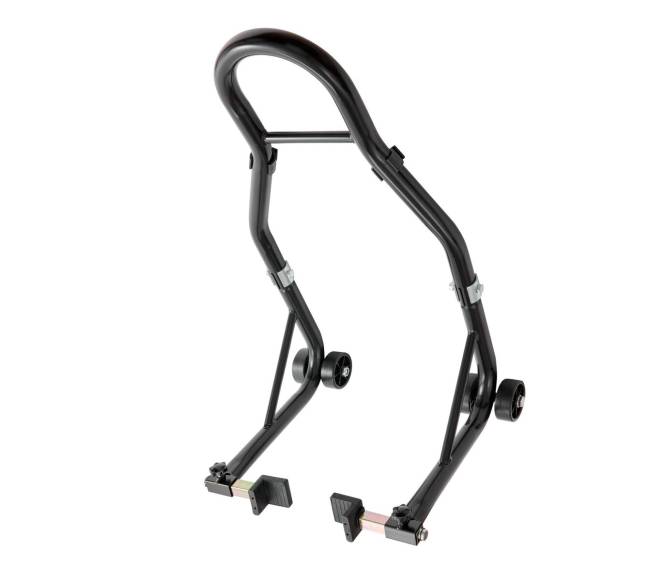 Motociklo galinio rato stovas su U + L šakės šarnyru10