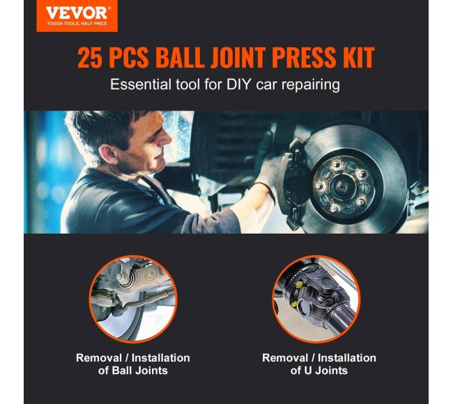 Sąnario išėmimo ir įdiegimo įrankių rinkinys1