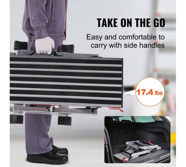 Sulankstoma darbo platforma aliuminė3