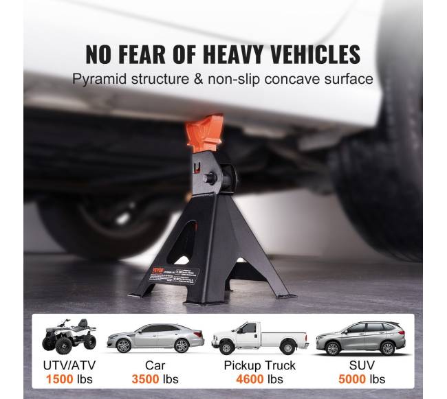 Automobilių stovai, 3 tonų talpa, raudoni3