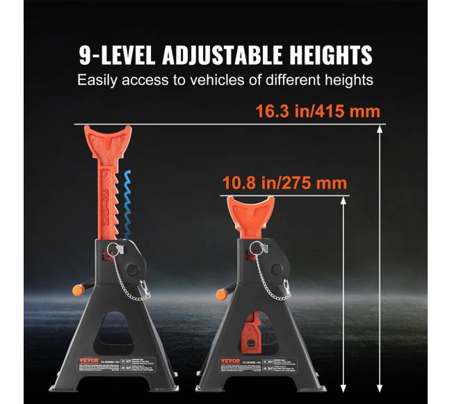 Automobilio pakėlimo stovai, 3 tonos4