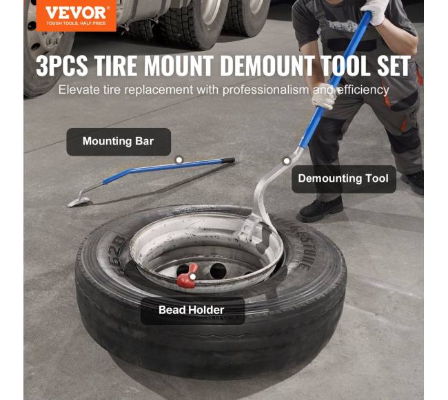 Padangų montavimo ir išmontavimo įrankis, 571-622 mm1