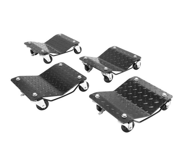 Automobilio ratų transportavimo platformos 4 vnt, 3 ton0