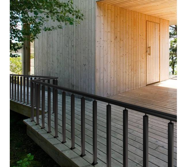 Laiptų turėklų stulpas 107 x 5 x 5 cm7