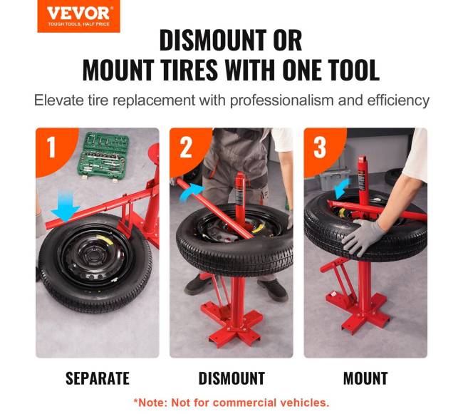 Nešiojamas rankinis padangų montavimo įrankis1