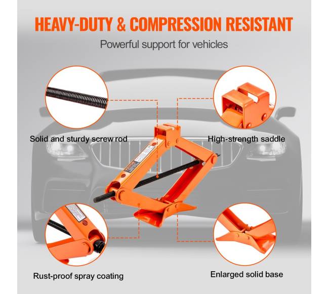 Automobilinis žirklinis keltuvas 2,5 t5