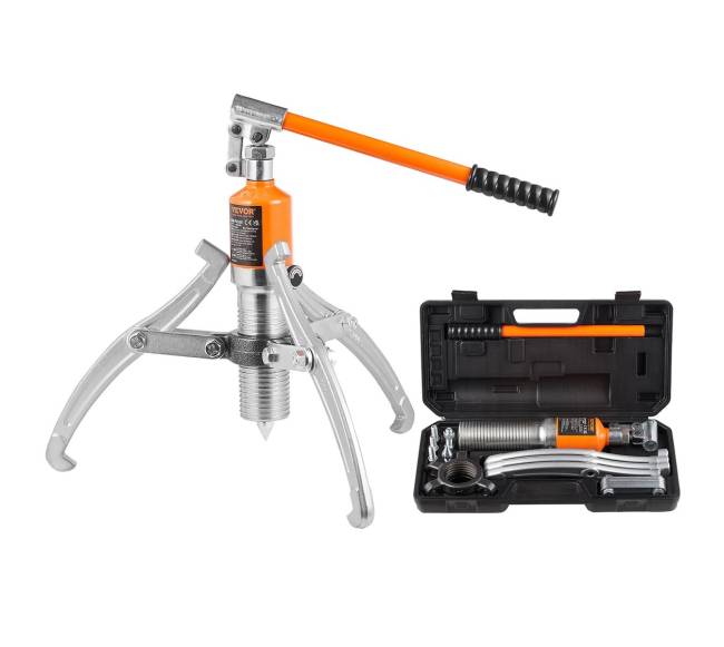 15 tonų hidraulinis krumpliaračių traukiklis0