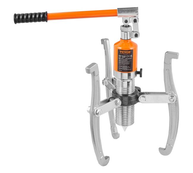 15 tonų hidraulinis krumpliaračių traukiklis10