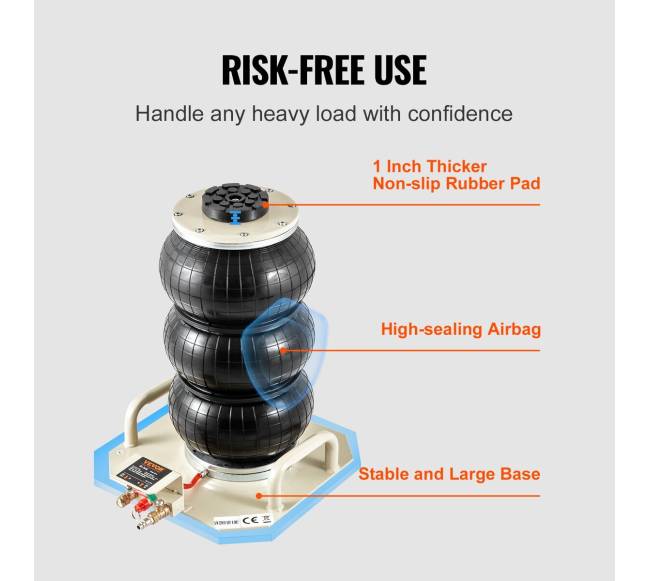 Pneumatinis keltuvas 3 tonų su šoninėmis rankenomis5
