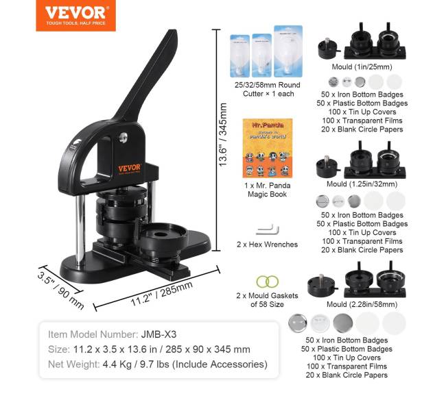 Trimatė ženkliukų gaminimo mašina 253258 mm6