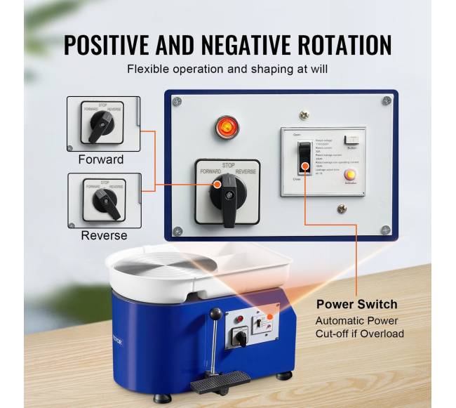 Keramikos žiedimo staklės su 28 cm ratu3