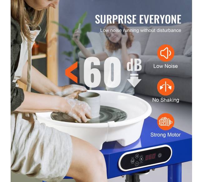 Keramikos rato su pėdalais naudojimo keramikai rinkinys5