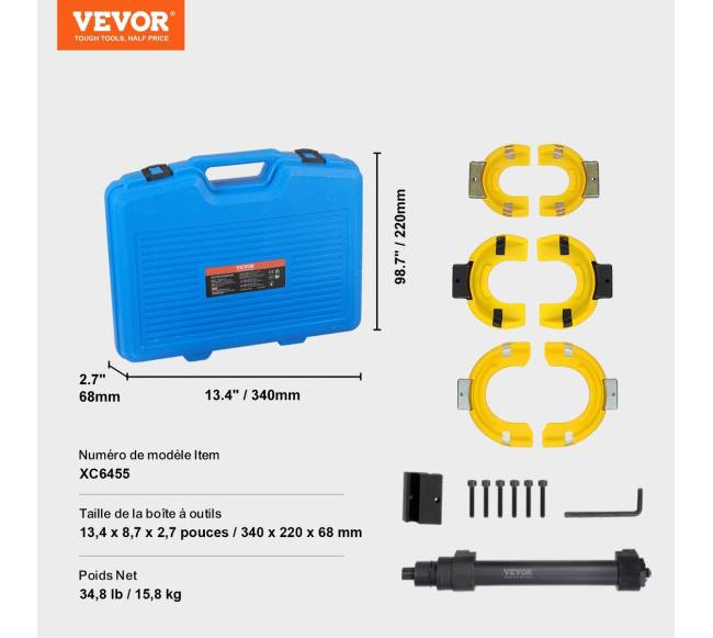 Stovų spyruoklių suspaudimo rinkinys6