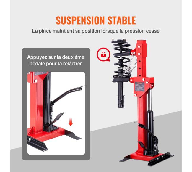 Strypo spyruoklių kompresorius, 4.5 tonų talpos3
