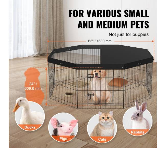 Metalinė sulankstoma šunų žaidimų aikštelė su viršeliu5