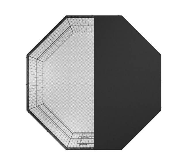 Metalinė sulankstoma šunų žaidimų aikštelė su viršeliu9