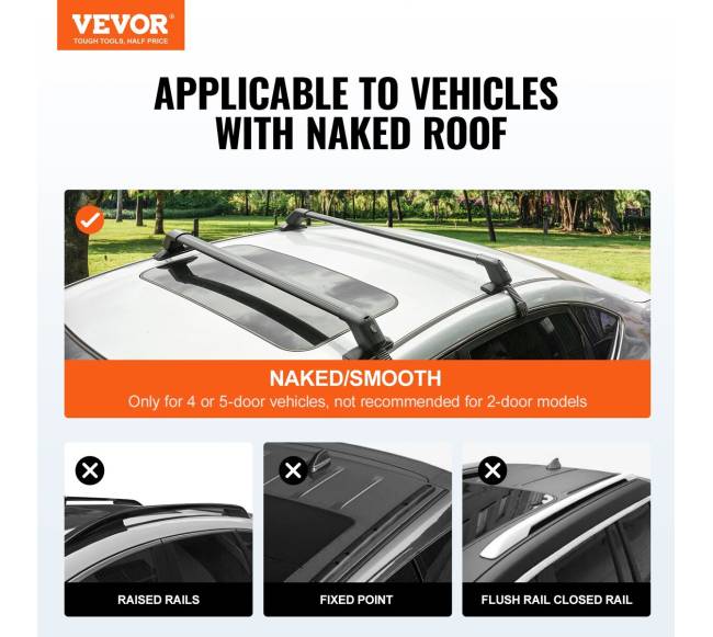 Universalūs stogo bagažinės skersiniai1