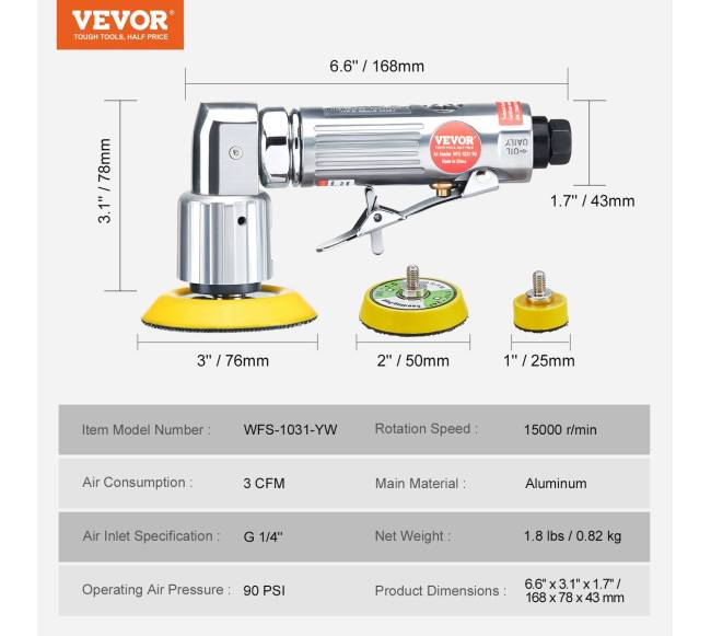 Mini orinė šlifuoklė auto darbams6