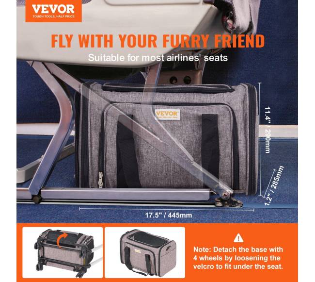 Vežimėlis katėms ir šunims iki 11 kg1