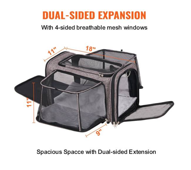 Vežimėlis katėms ir šunims iki 11 kg2