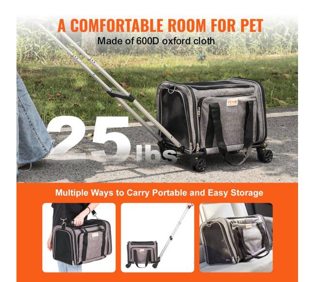 Vežimėlis katėms ir šunims iki 11 kg4