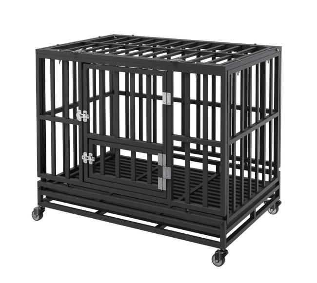 Neperlaužiama šunų dėžė su rato užraktais8