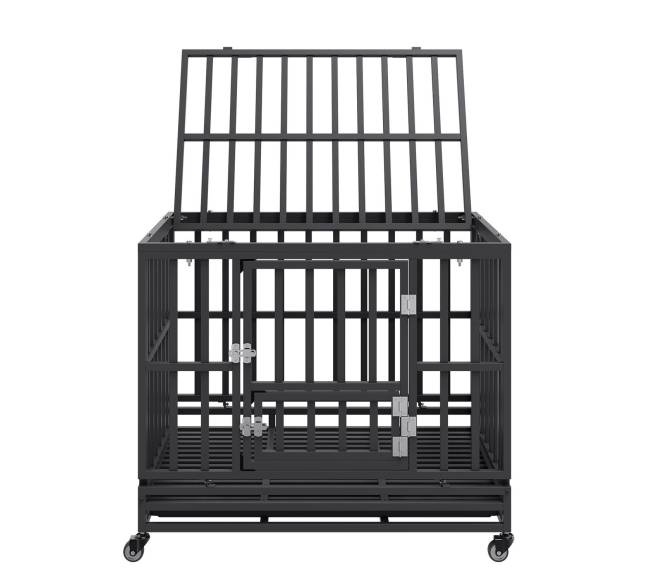 Neperlaužiama šunų dėžė su rato užraktais9