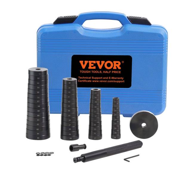 52 dalių įvorių ir guolių montavimo rinkinys8