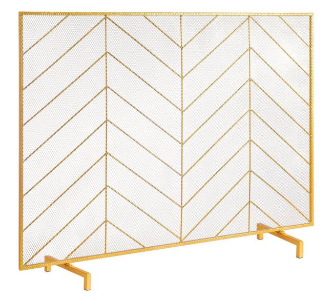 Vieno panelio židinio ekranas iš tvirto tinklo9