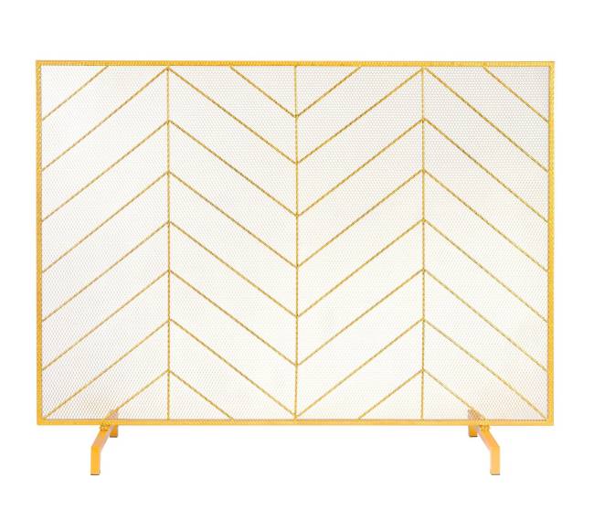 Vieno panelio židinio ekranas iš tvirto tinklo10