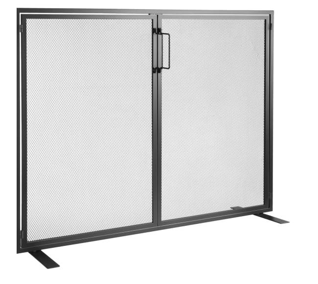 Židinio ekranas vienos dalies su durelėmis9