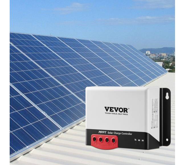 MPPT saulės energijos valdiklis 50A su Bluetooth7