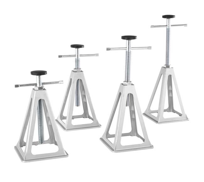 RV stabilizavimo domkratai, 4 vnt aliuminio0